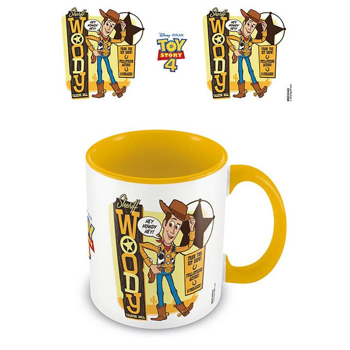 Toy Story 4 (Woody) Gul 11oz/315ml för wholesale av Pyramid International