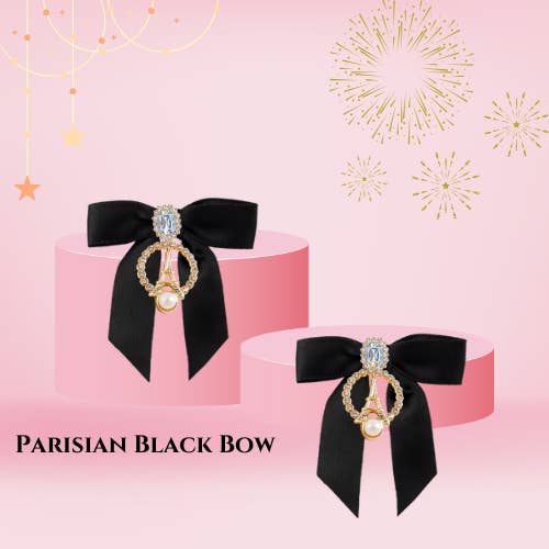 Parisian Black Bow for wholesale by Bark Fifth Avenue