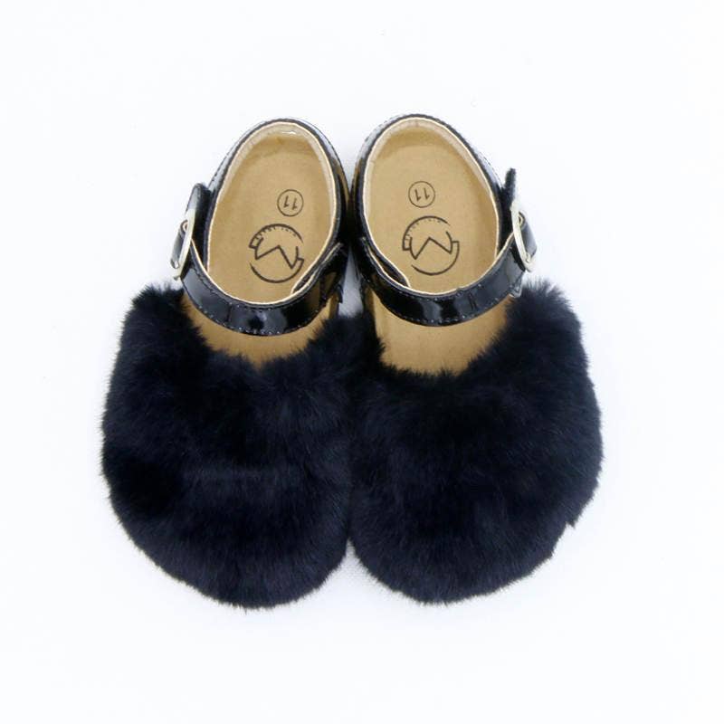Mini Soles - Wholesale Dress Shoes - Kids - Reagan Clog |  Beary Black1