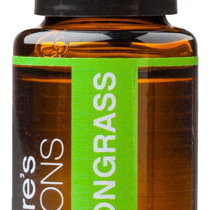 Nature's Fusions – Óleo essencial por atacado – Óleo essencial de capim-limão 100% puro - 15ml