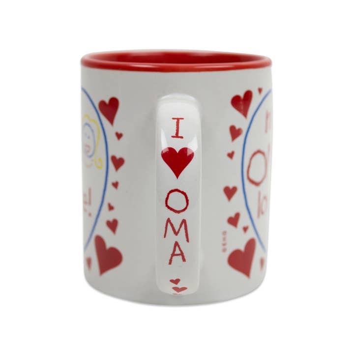 European Heritage Gifts - Wholesale Coffee Mug - Gift For Oma'S Grandchildren Mug "My Oma Loves Me"
