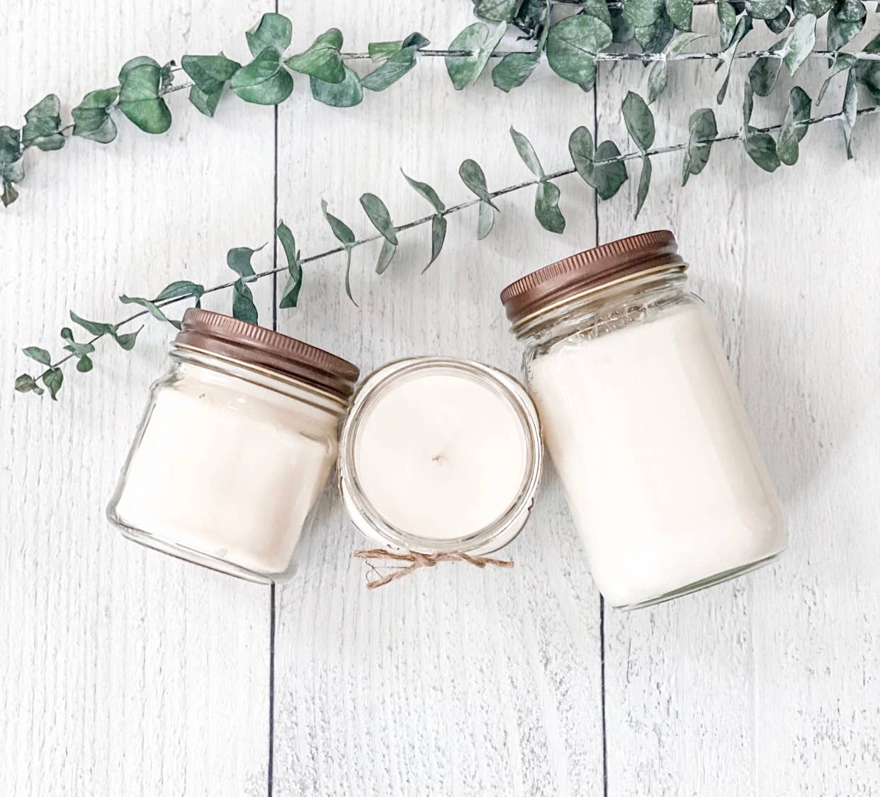 Suzee's Candles - Wholesale Jar/Filled Candle - Private Label Soy Candles, NO LABEL Farmhouse Soy Candles1