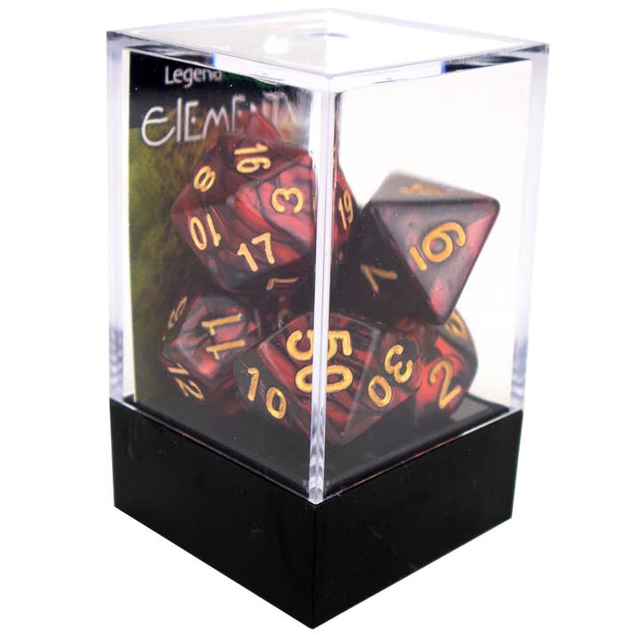 Trade Dice - Wholesale Dice - Boxed Dice Display Pack - x10 Elemental13