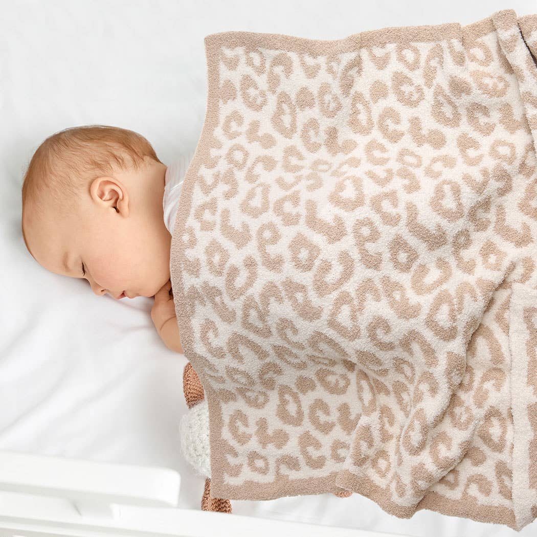 Fashion City – Engroshandel Sengetæppe - Børn og baby – Blødt luksuriøst tæppe til børn med leopardprint15