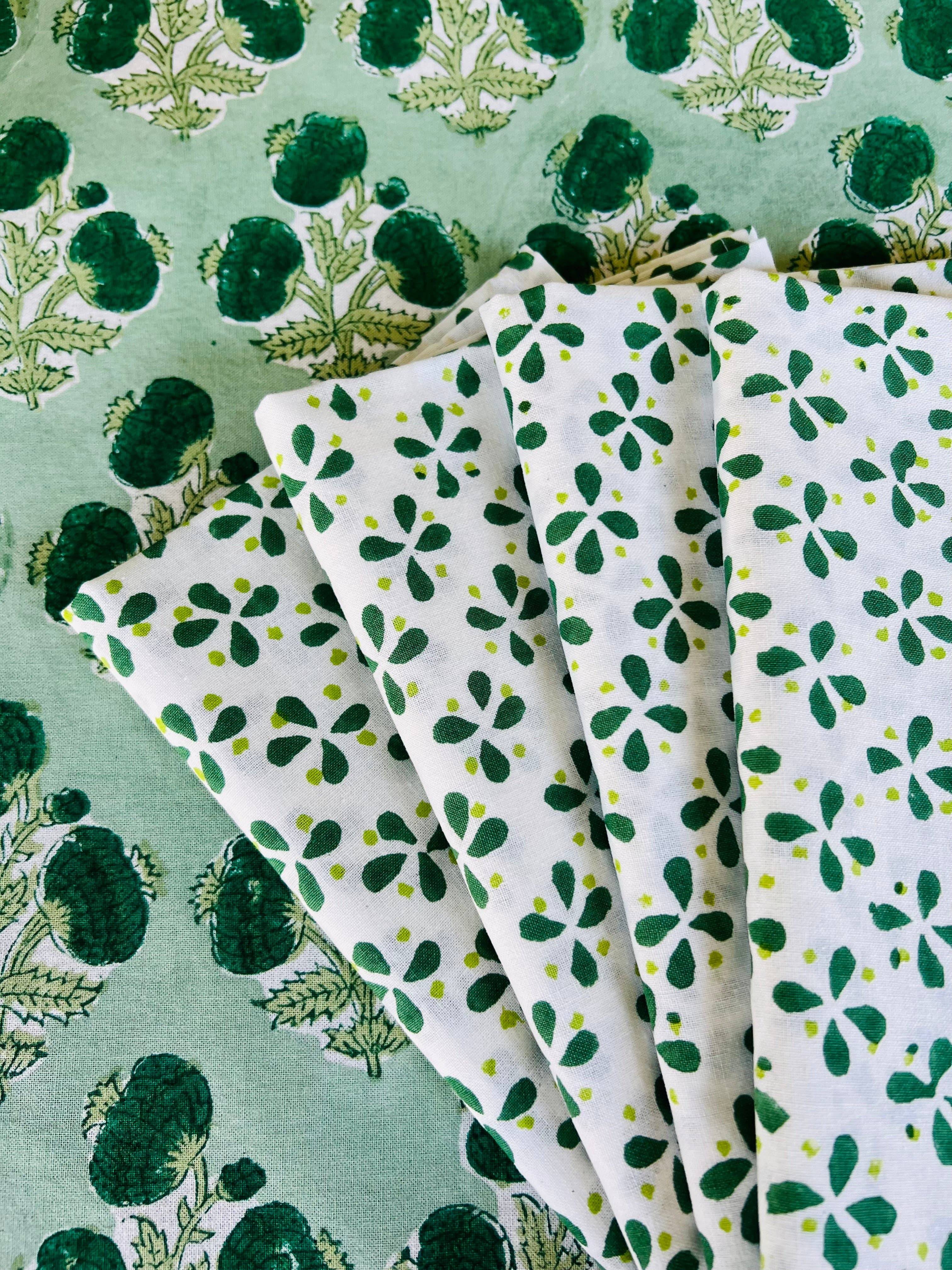 Christina Dickson Home - Wholesale Tablecloth - Poms Tablecloth in Emerald Green4