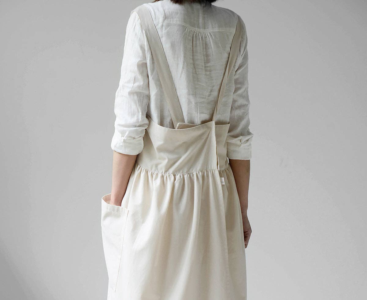 Gohobi （We cover U.S. import duties） - Vente Tabliers - Tablier étanche en coton de style coréen Gohobi3