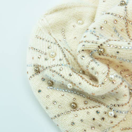 The Pathz - Hats, Bags & Lifestyle - Wholesale Beanie - Women's - Sparkling Beads & Jewel Beanie6