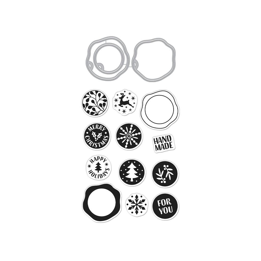 Hero Arts + Spellbinders Wholesale - Vente Matériels de bricolage - Ensemble de tampons et matrices pour sceaux de cire Hero Arts1