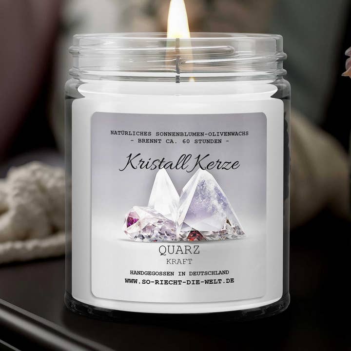 KRAFT - duftlys med kvartsovn - gletsjer | morgenluft for engroshandel hos So riecht die Welt