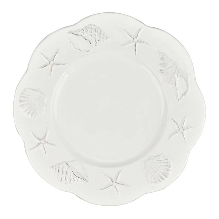 Laguna Coastal 11.5'' Dinner Plate White for wholesale by Blue Sky Clayworks