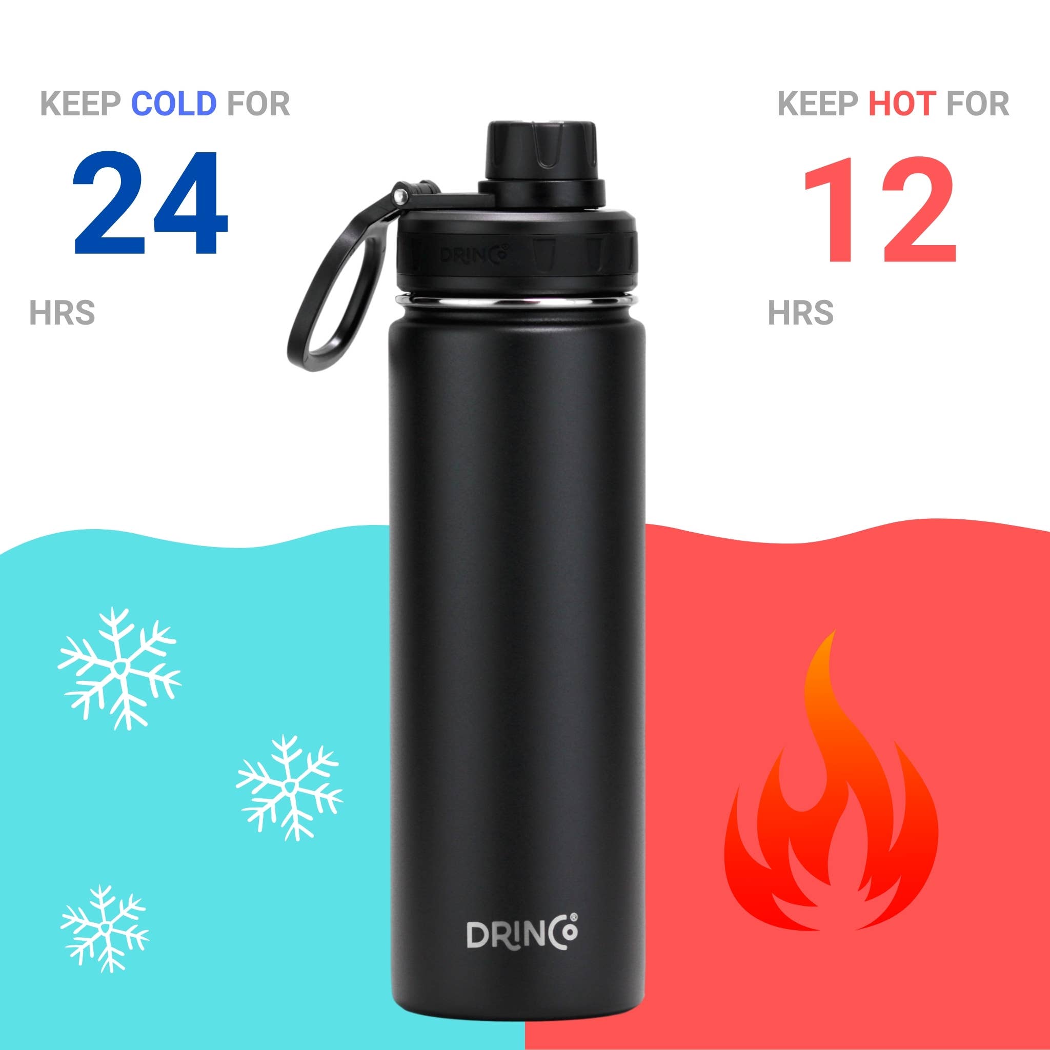 Drinco - Wholesale Water Bottle - DRINCO®14,18,22,32,40 Stainless Steel Insulated Water Bottle36