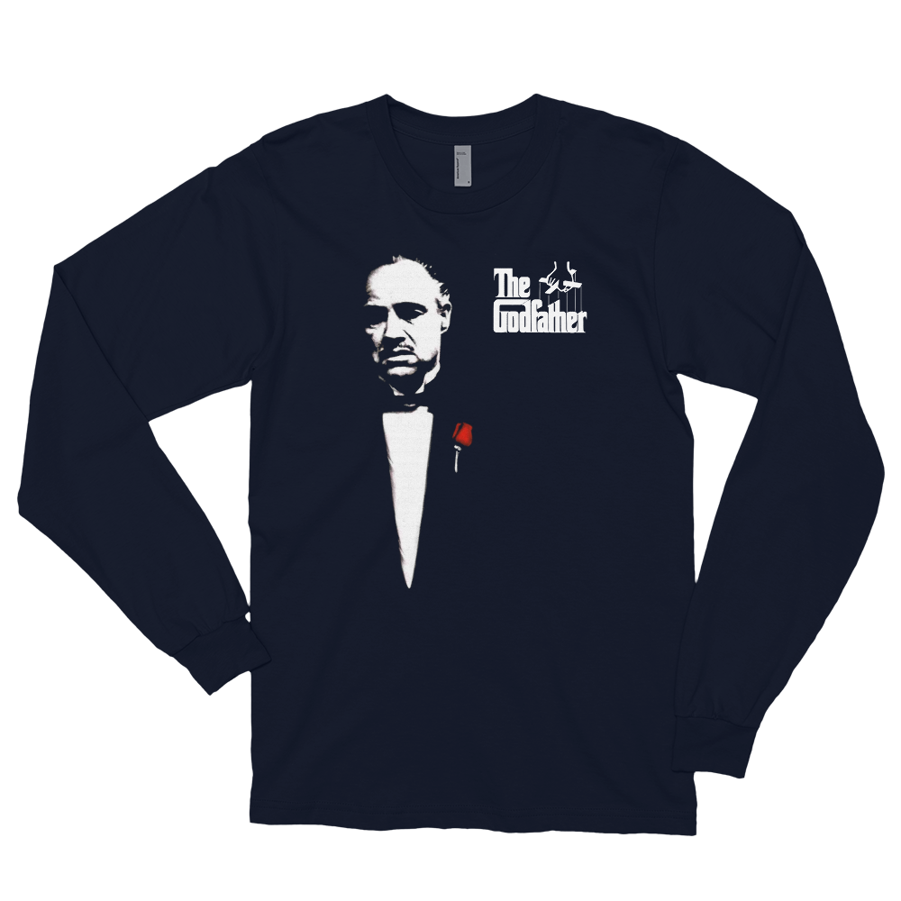 Art-O-Rama Shop - Wholesale Screen Printed T-Shirt - Unisex - The Godfather 1972 Movie Don Corleone Long Sleeve Shirt3