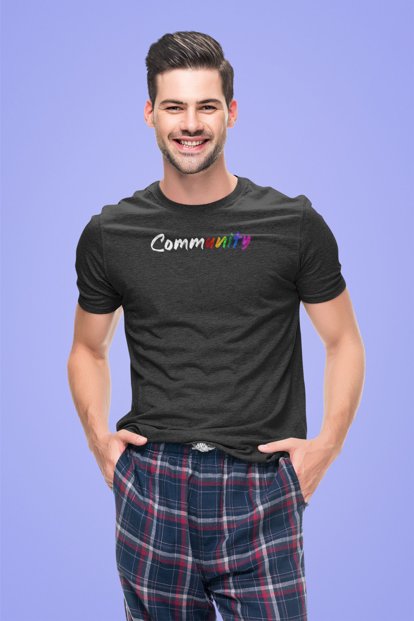 Pride Majic - Wholesale Screen Printed T-Shirt - Women's - Community Graffiti Rainbow Unity tee-Celebrate Unity & Pride3