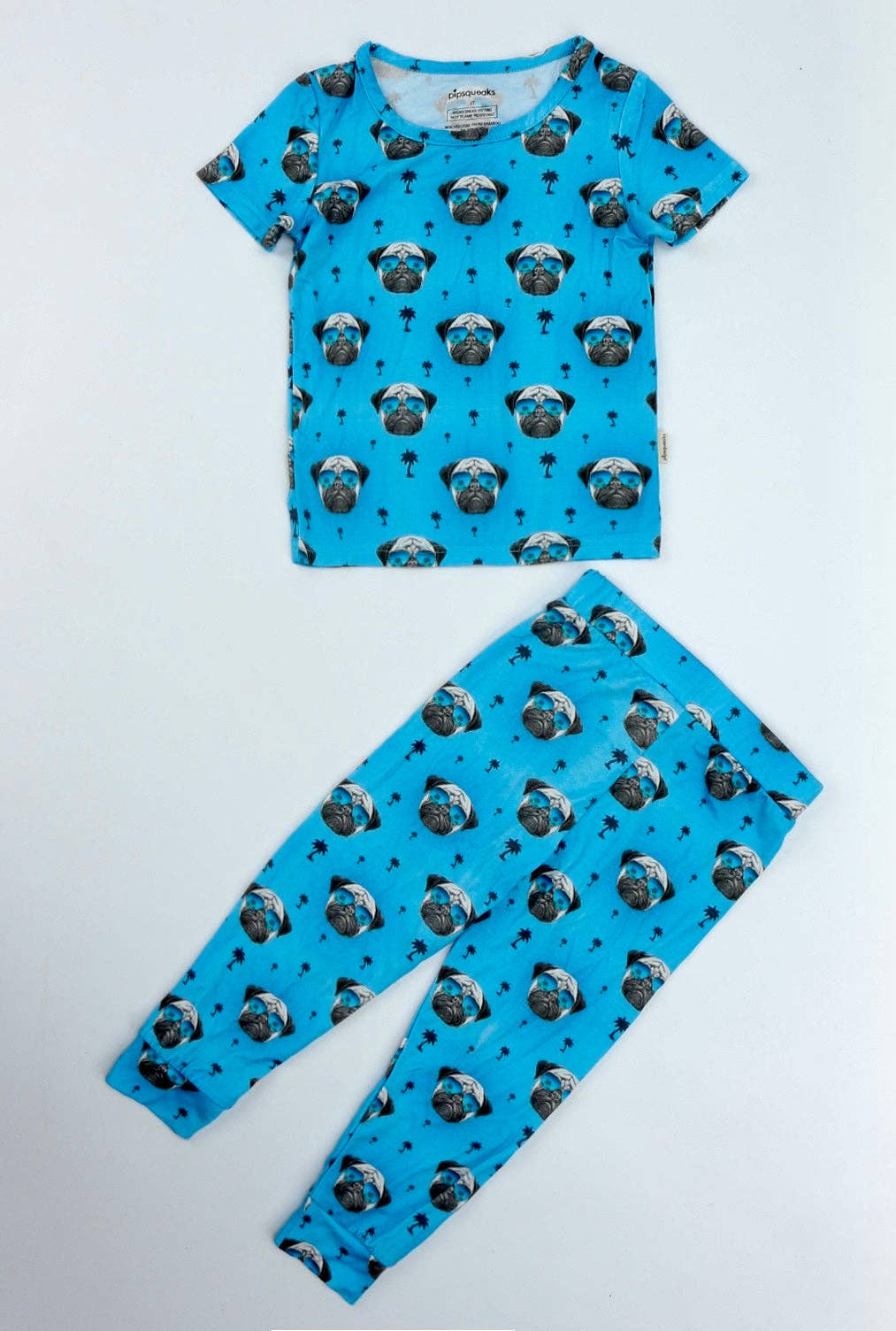 Pipsqueaks Clothing Co - Wholesale Sleepwear Set - Kids - Pug Life Pajama Set3