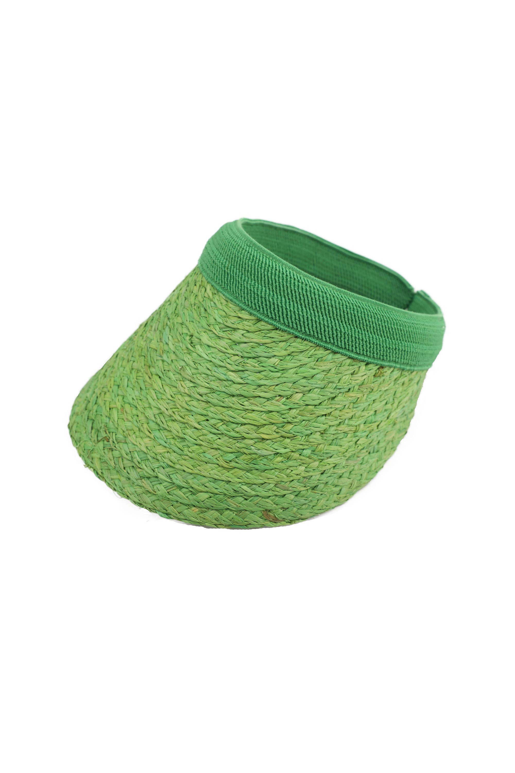 PHANIE MODE - Wholesale Visor - Women's - Solid raffia visor H-291714