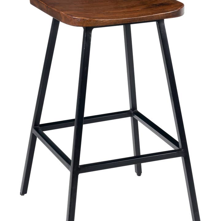 Clarice - Taburete con patas de hierro para venta al por mayor de Novità Home