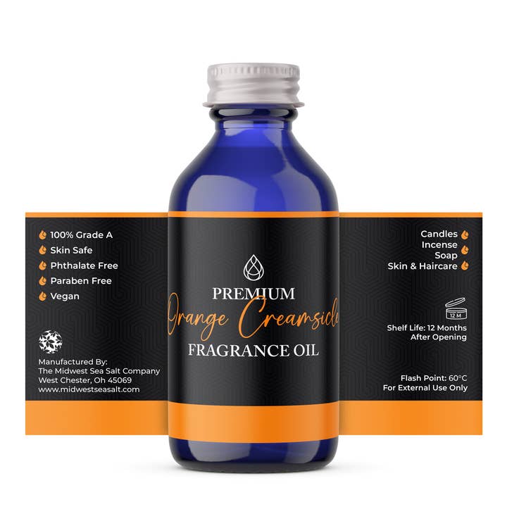 The Midwest Sea Salt Company – Großhandel Duftöl – Orangen-Creamsicle-Duftöl