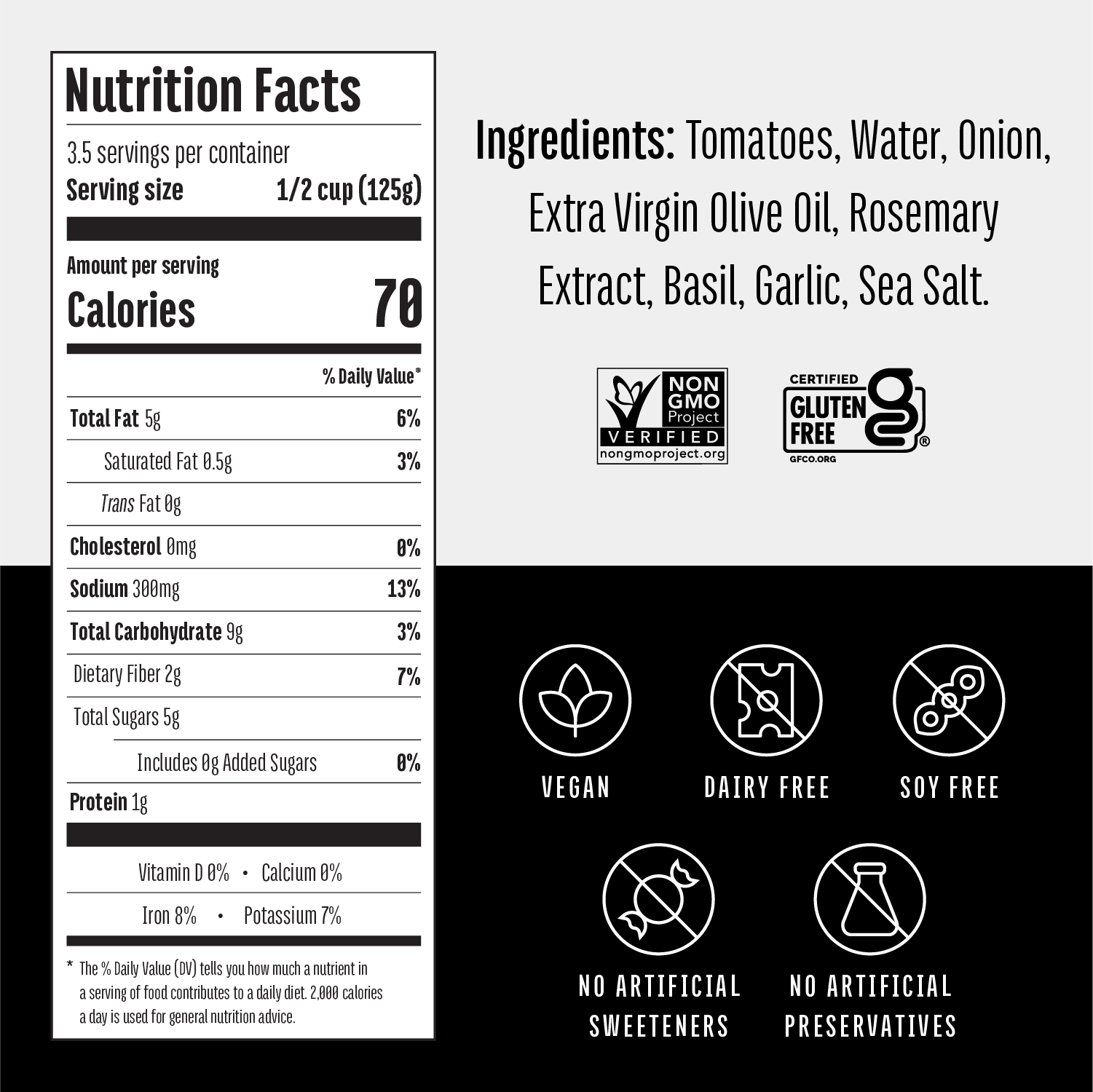 MNMLST - Wholesale Pasta Sauce - Marinara Pasta Sauce2