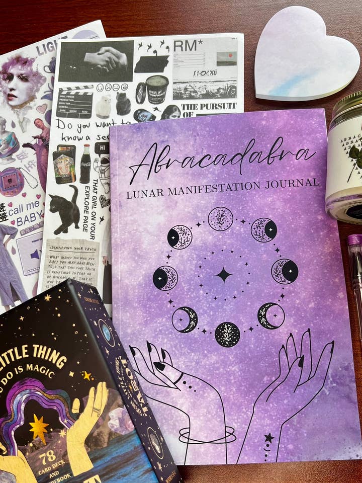 Abracadabra Lunar Manifestation Journal (2026) for wholesale by Leah Jones Marcus