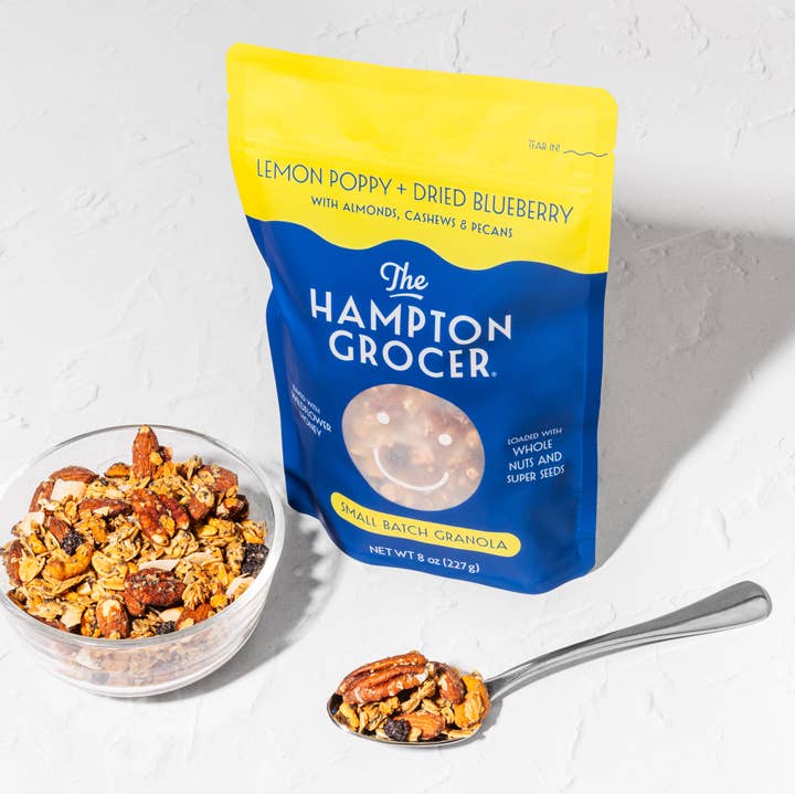The Hampton Grocer Granola - Wholesale Granola - LIMITED BATCH: Lemon + Dried Blueberry Granola3