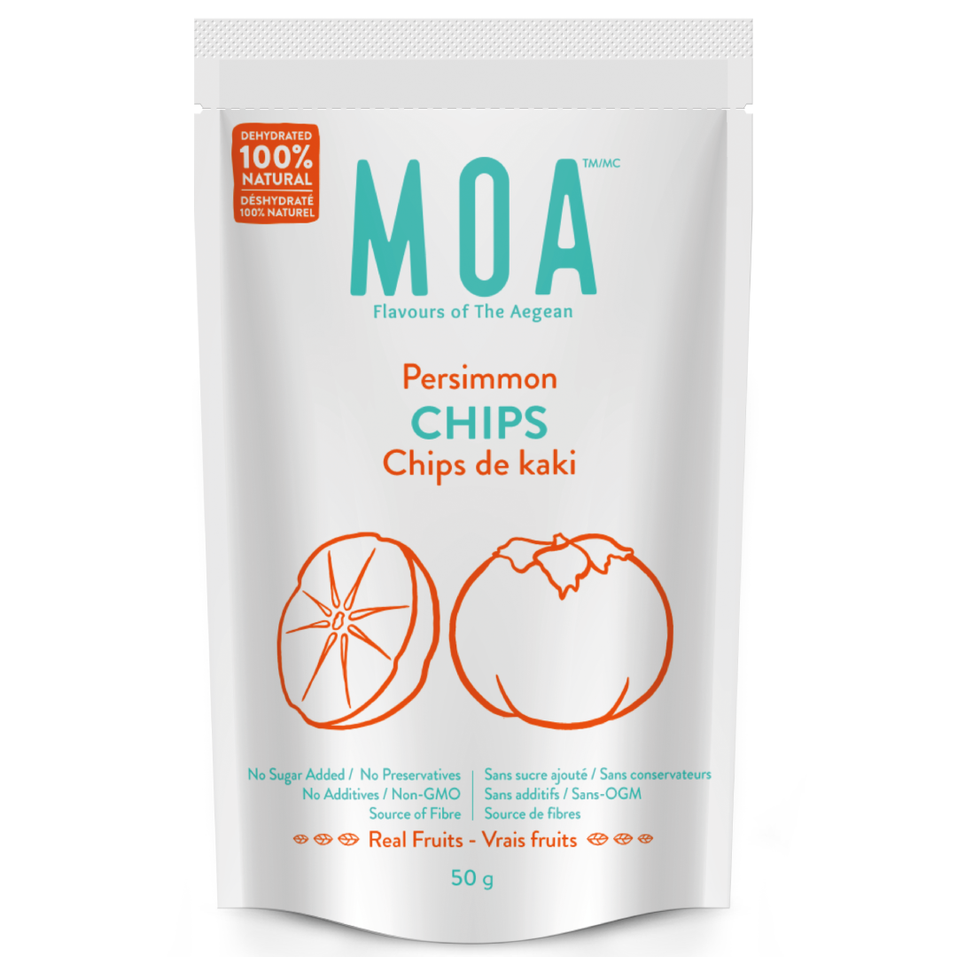MOA Snacks - Wholesale Dried/Dehydrated Fruit - Dried Persimmons - So chewy and full of flavour0
