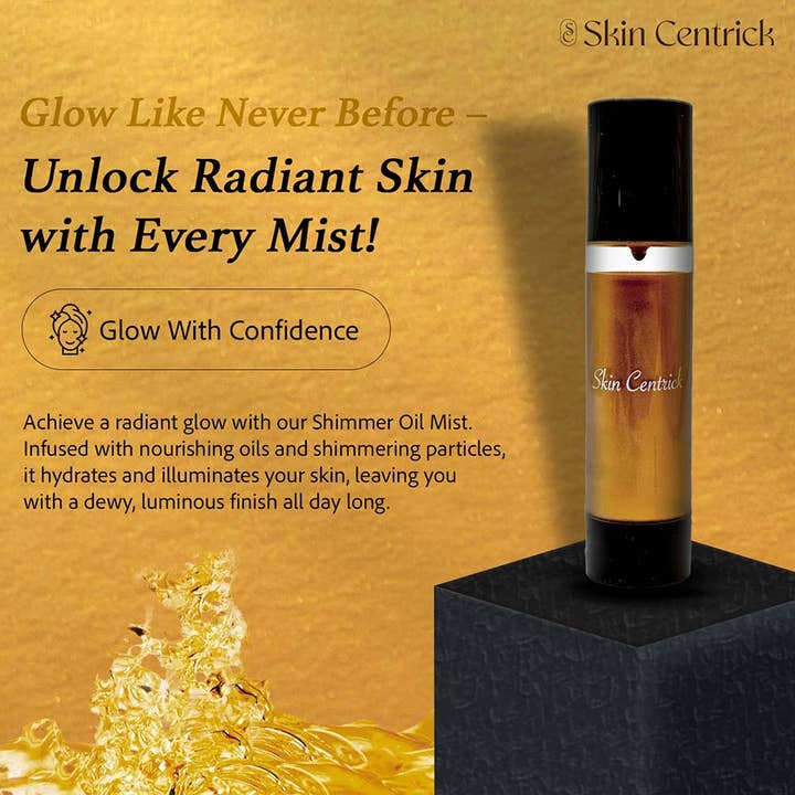 Skin Centrick - Wholesale Body Glitter/Shimmer - Shimmer Oil Mist3