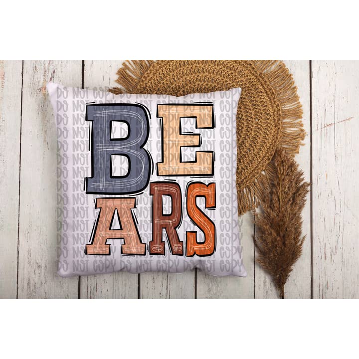 Bears Boho Pillow | Wholesale & Drop Ship for wholesale by NC Creations