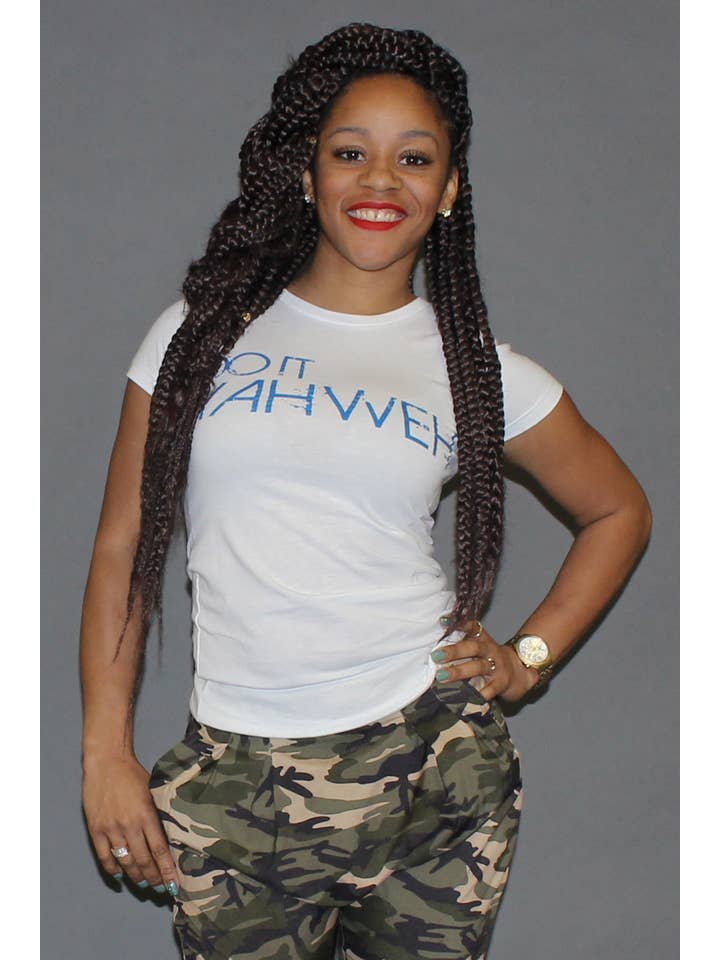 TBOC Apparel - Wholesale Screen Printed T-Shirt - Women's - Do it YAHWEH (Lady Tee)