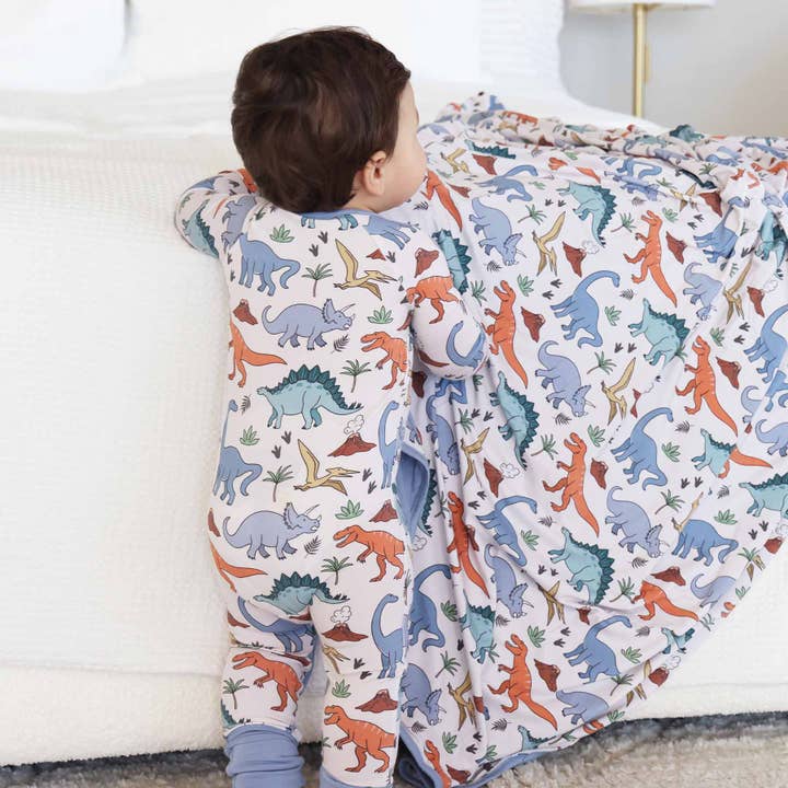 Nestlingo - Venta al por mayor Peto - Bebés - Mono convertible con cremallera Dino Dude6