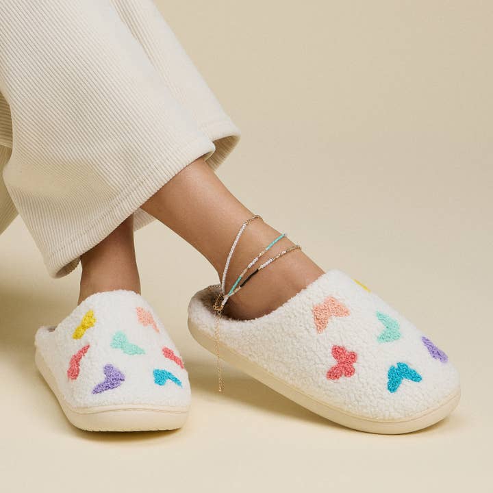 Multi Butterflies Home Slippers for wholesale by Lilla Haven