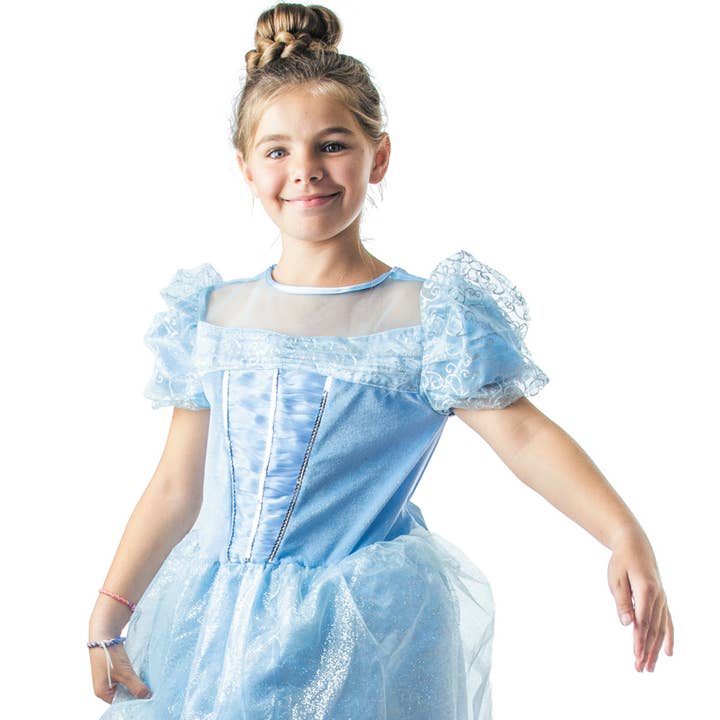 BLUE PRINCESS COSTUME 4-6 YEARS for wholesale by Party Pro
