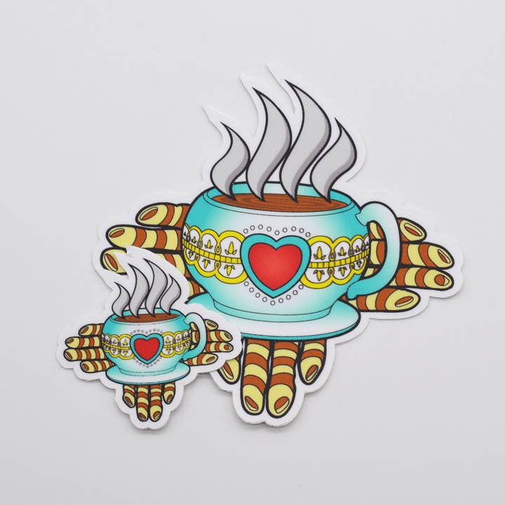 Metal the Brand - Wholesale Sticker - Piñon Coffee Zia - Sticker3