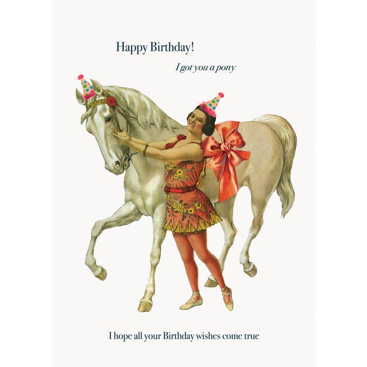 P. Flynn Design / Phun House - Wholesale Birthday Card - Happy Birthday! I hope all your Birthday wishes come true