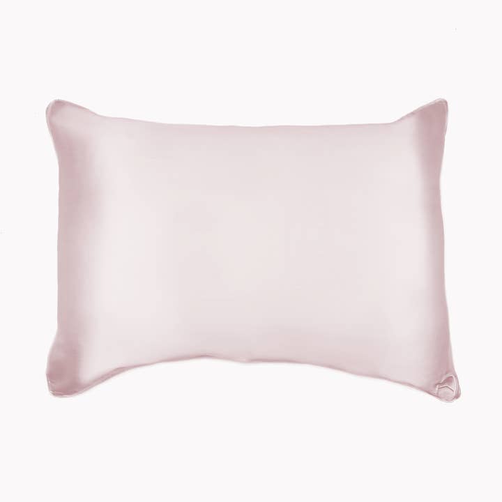 Sleepy Head' Silk Pillowcase Soft Pink for wholesale by hairCAPsule™