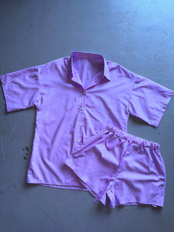 Lavender Pajama Set for wholesale by Frayed