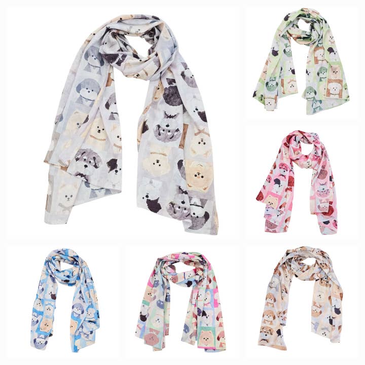 Seidige lange Schals 308 für den Großhandel von Nola by bijusol