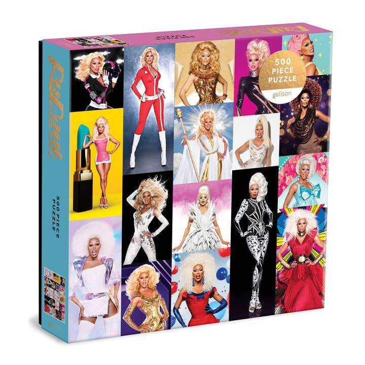 Chronicle Books - Wholesale Puzzle - Adult - RuPaul's Drag Race 500 Piece Puzzle