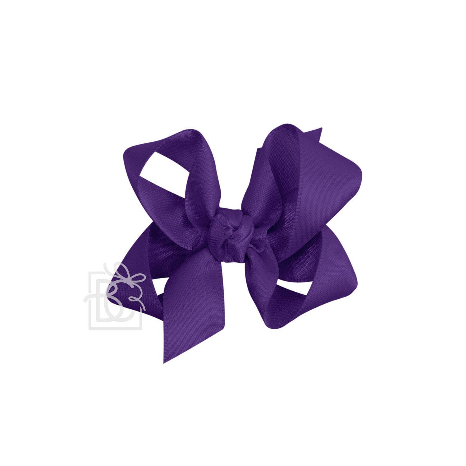 Beyond Creations, LLC - Wholesale Hair Bow - Kids - SATIN BOW ON CLIP191