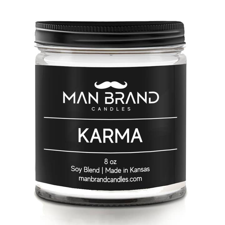 Man Brand Candles Karma for wholesale by Man Brand Candles