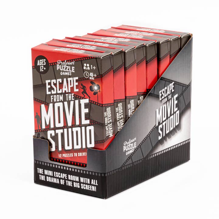Professor Puzzle – wholesale Card game – Escape from the Movie Studio1
