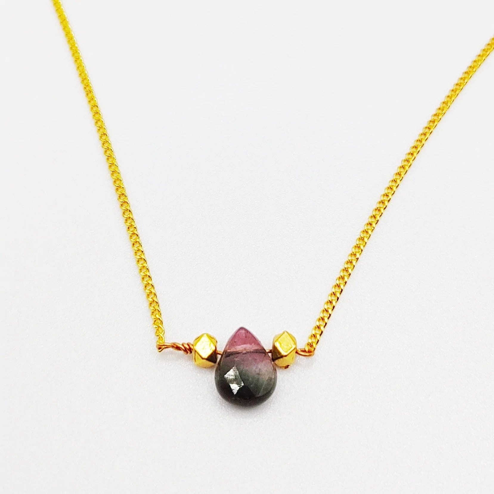 MINU Jewels - Wholesale Jewelry Set - Tourmaline Gumdrop Solitaire Gift Set5