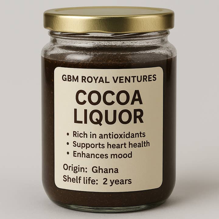 Licor de cacao para venta al por mayor de GBM ROYAL VENTURES