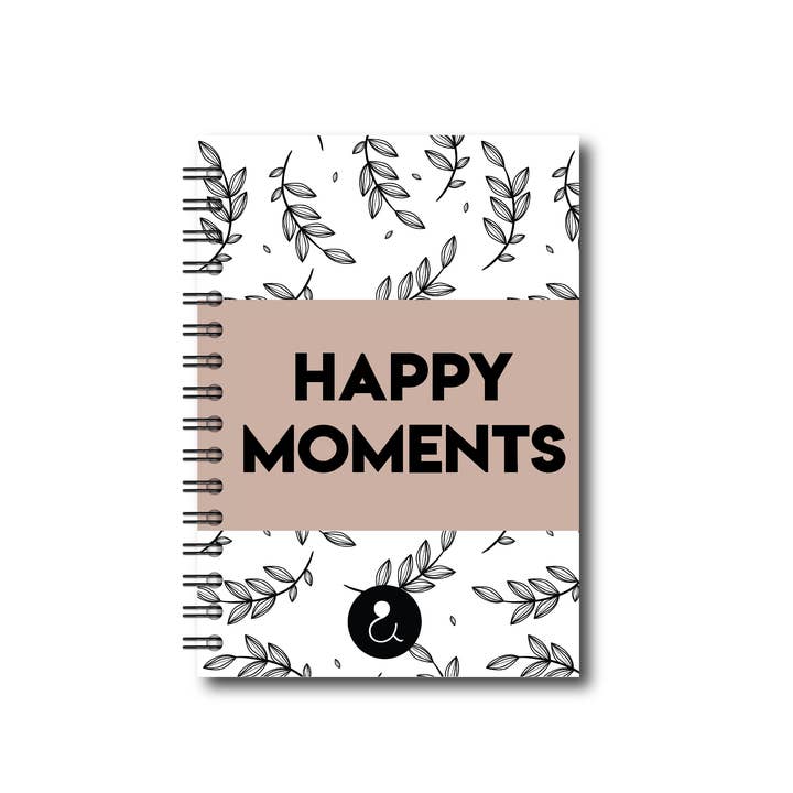 Happy Moments A5 Sand - álbum de recortes - scrapbooking para venta al por mayor de Studio Ins & Outs