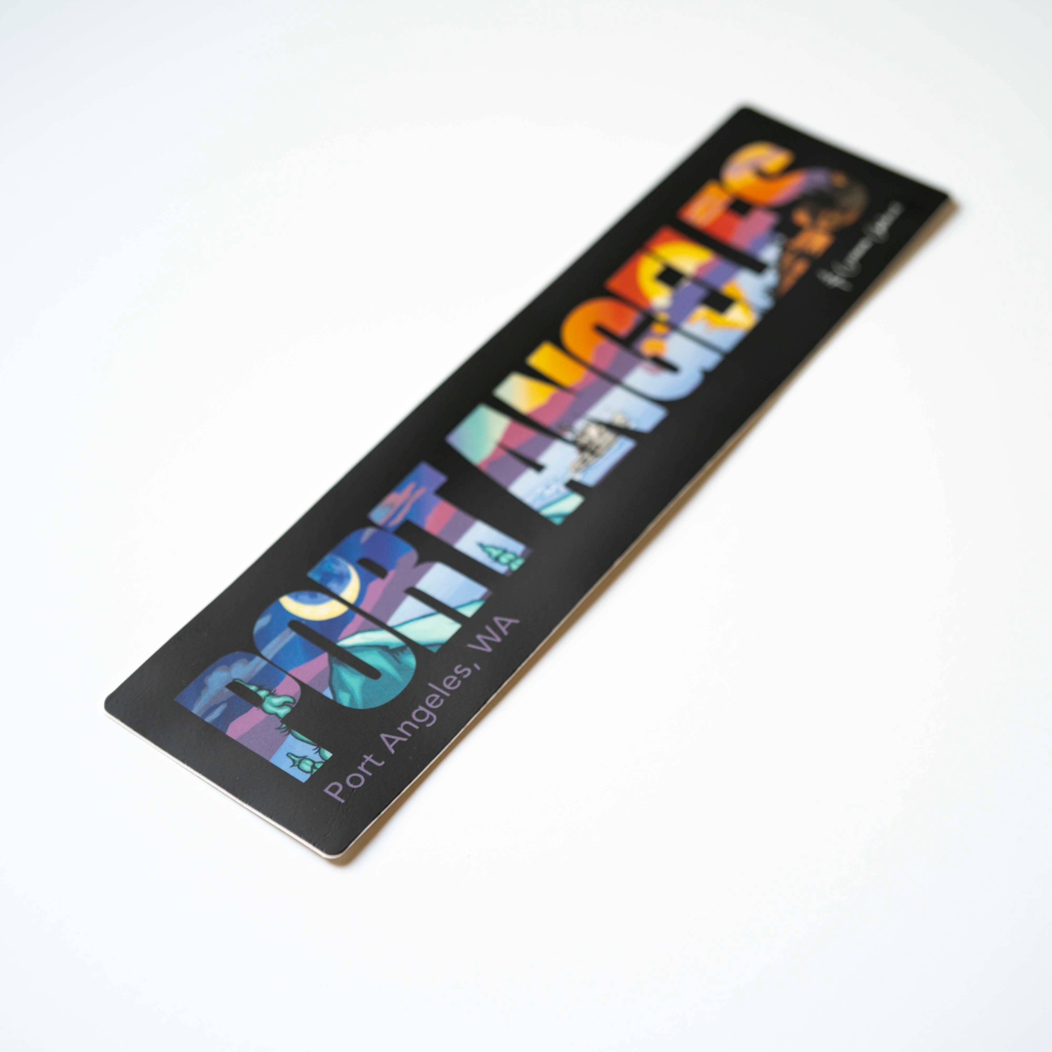 Gianna Andrews Studio – wholesale Sticker – Port Angeles Bumper Sticker1