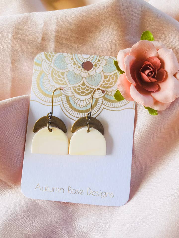 Modern Acrylic Earrings 10 for wholesale by Autumn Rose Designs