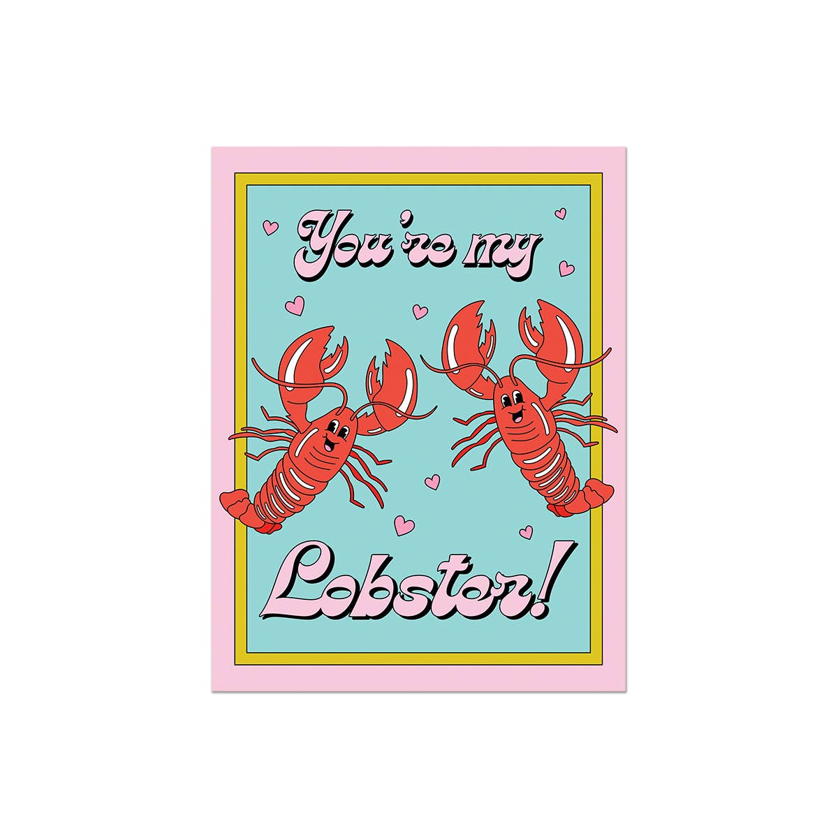 Party Mountain Paper co. - Wholesale Love Card - You're My Lobster | Love Card4
