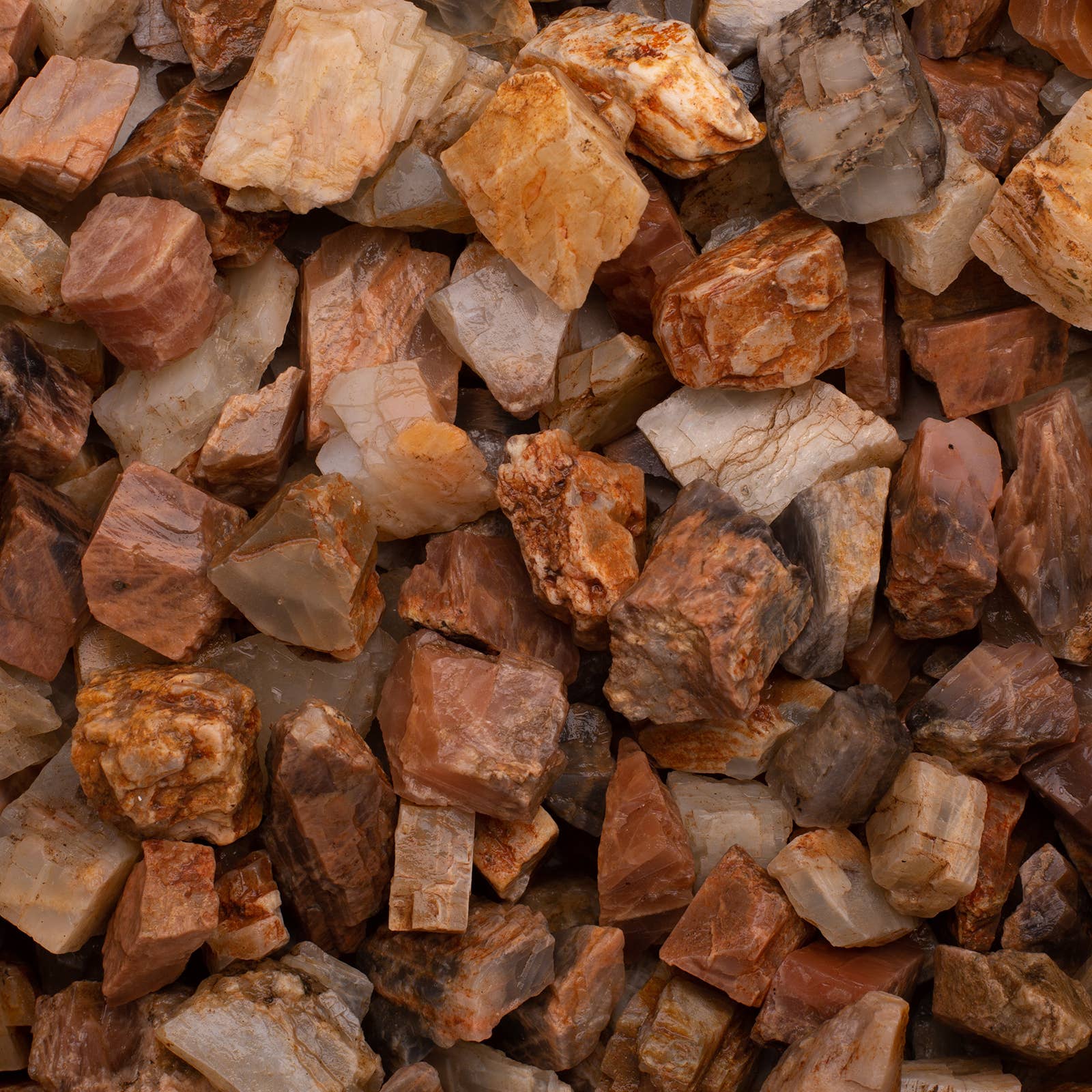 Fantasia Mining - Wholesale Spiritual Stone/Crystal - Rough Transl Moonstone - India - Raw Natural Stones (1 lb)0