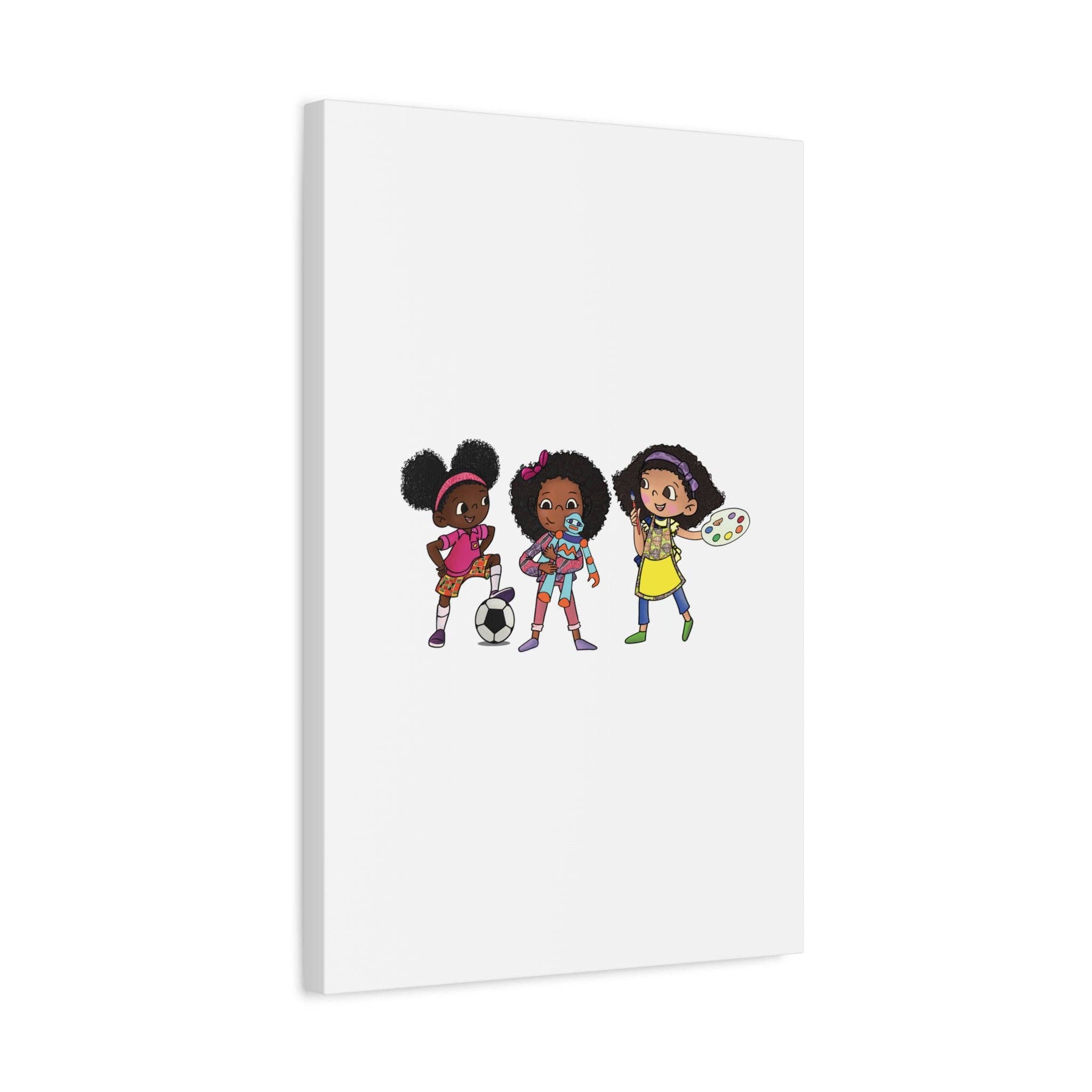 Ikuzi Dolls - Wholesale Art Print - Kids & Baby - Kids' Canvas Wall Art - Playful Characters for Creative Spaces162