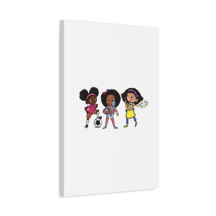Ikuzi Dolls - Wholesale Art Print - Kids & Baby - Kids' Canvas Wall Art - Playful Characters for Creative Spaces162