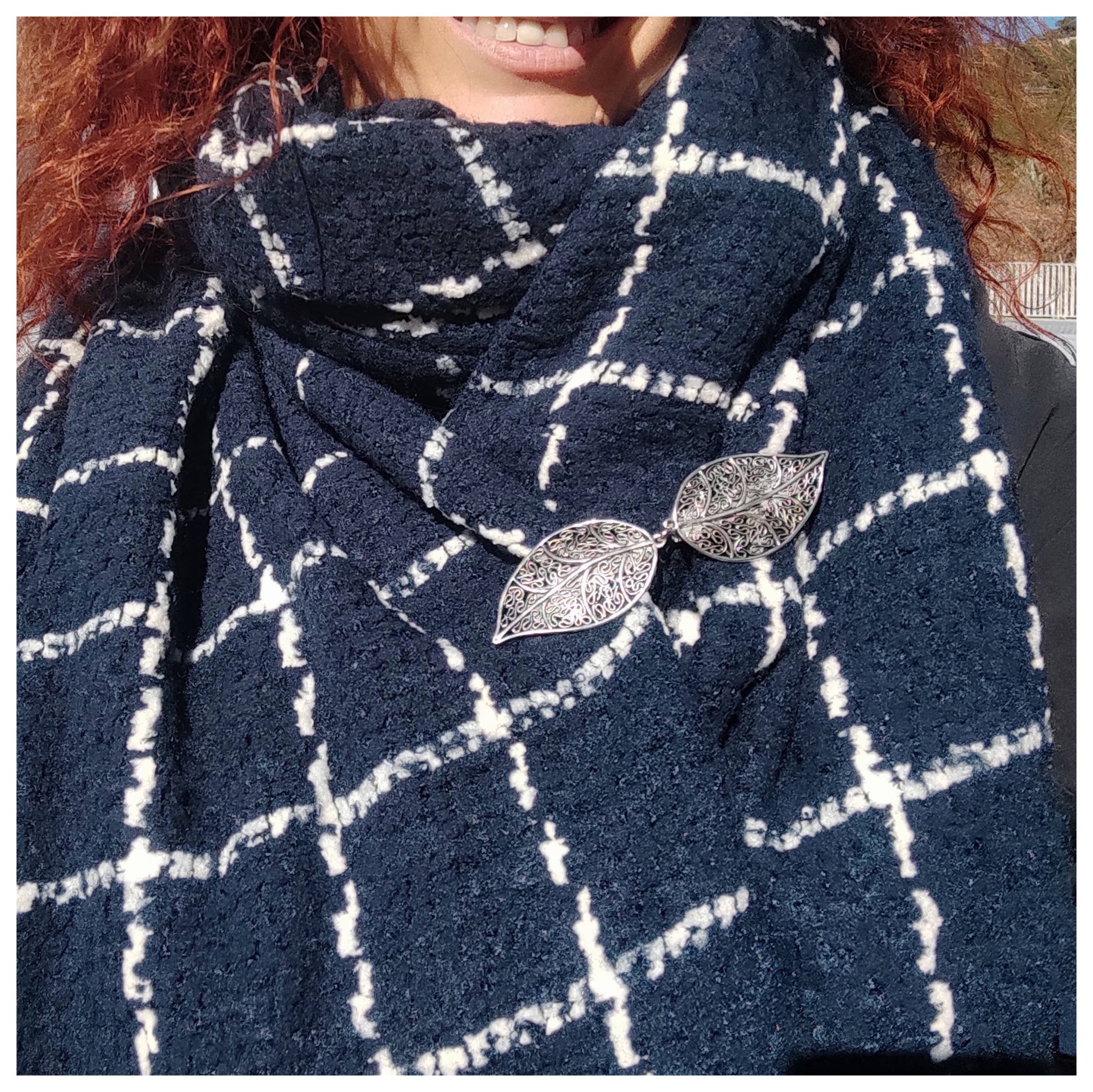 Cristina SJ creative shop – Großhandel Broschen – Mehrzweckverschluss zur Befestigung von Kleidungsstücken, Schichten und Schals3